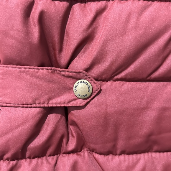 Burnt orange/red H&M puffer vest - Picture 3 of 8